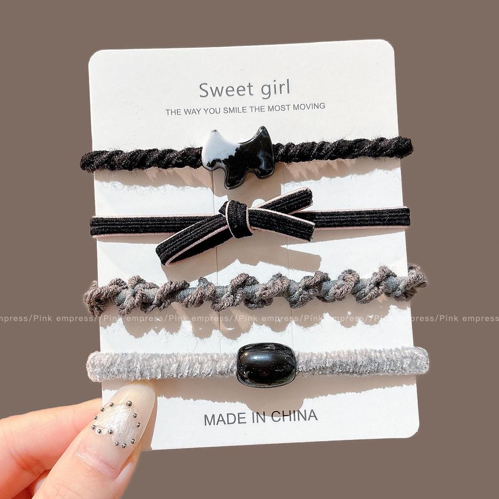 Elastic Women's Hair Ties 2025: Durable High-Elasticity Ponytail Bands