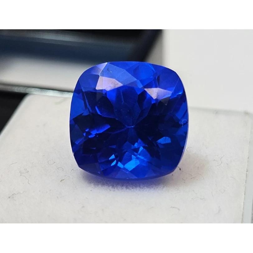 10+ Ct Natural Blue Sapphire Cushion Cut Fabulous Certified Loose Gemstone