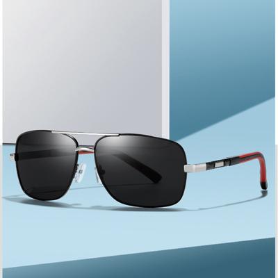 Retro Men/'s HD Polarized Sunglasses Pilot Metal Outdoor Driving Eyewear Glasses