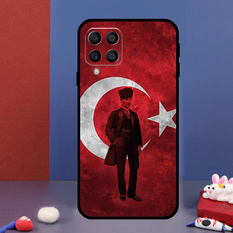 Türkei Türkei Atatürk Flagge Für Samsung Galaxy M14 M34 M54 M33 M13 M23 M53 M15 M55 M31 M51 M20 M30s M32 M52 Handyhülle