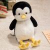 35cm Kawaii Animal Plush Toys Golden Monkey Fox Husky Penguin Stuffed Animal Pink Pig Soft Dolls Cuddle Gifts For  Birthday