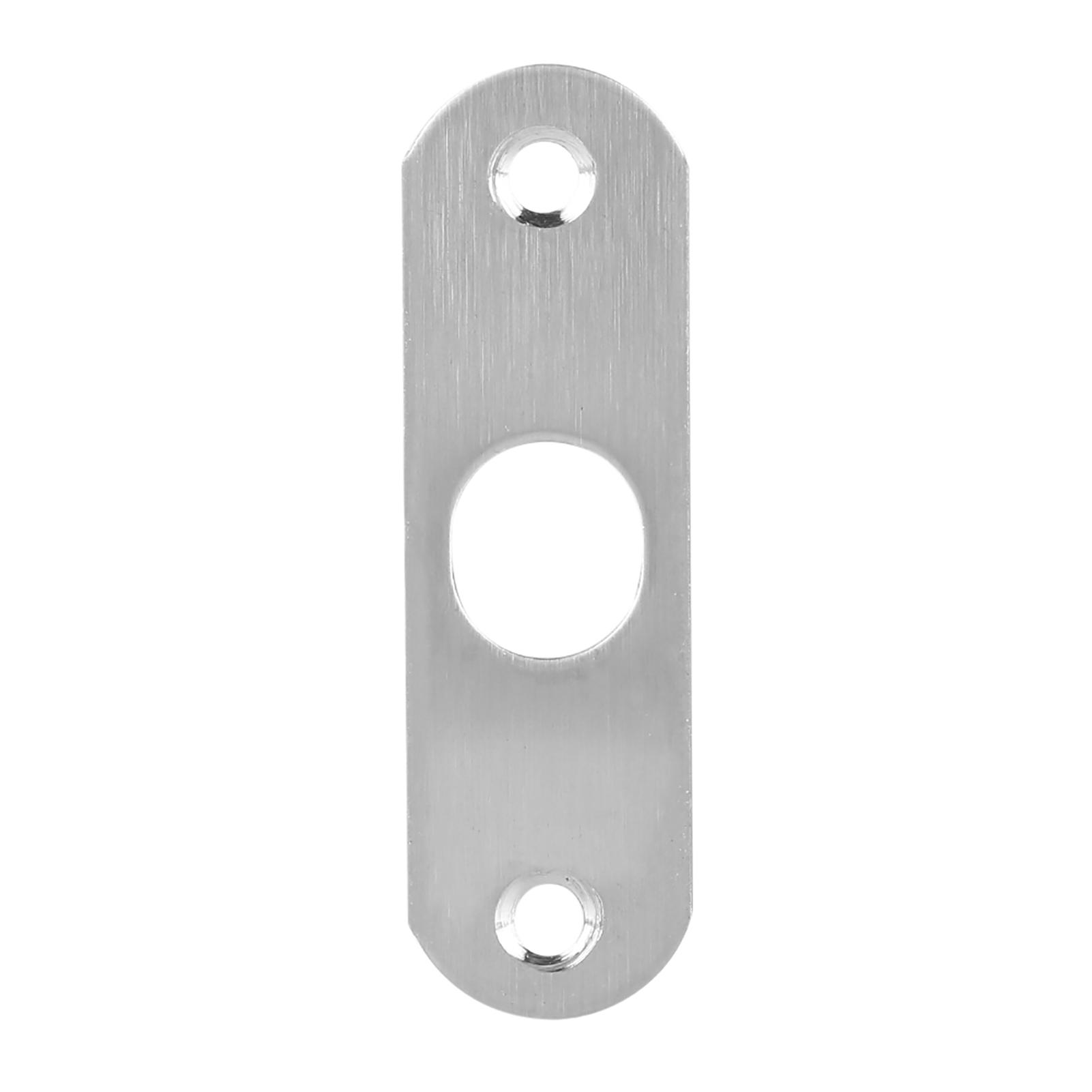 

10 12mm Stainless Steel Glass Door Lock Latch Rotary Knob Open Close Home Hotel Bathroom Use