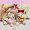 Adorable Fox Plush Doll Keychain For Girls Soft Pp Cotton Cute Stuffed Animal