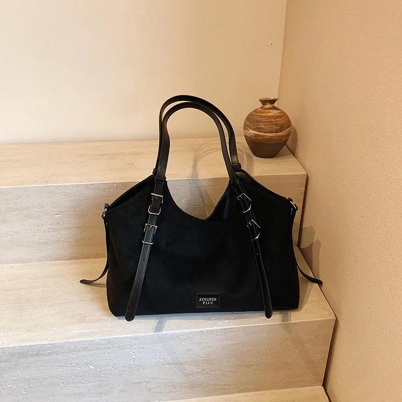 

Ретро матовая сумка для женщин универсальная сумка на одно плечо большая вместительная дорожная сумка новая мода