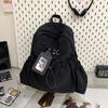 New ins design niche lightweight backpack versatile student schoolbag women's leisure simple commuter travel backpack