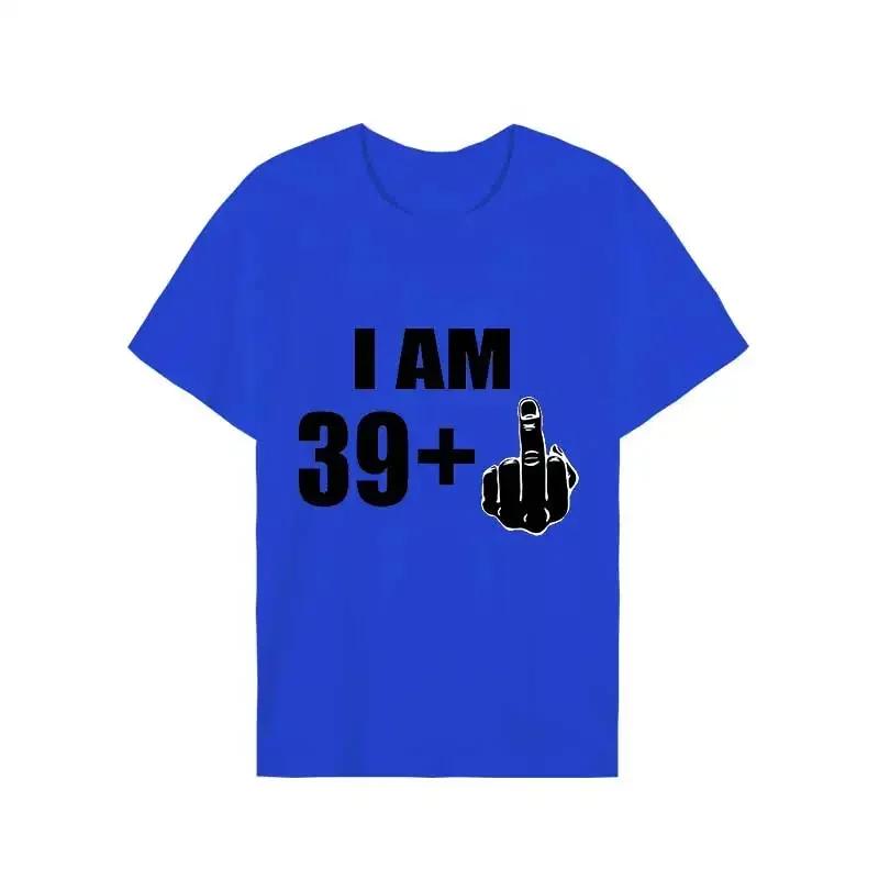 T Shirt for Men Short Sleeve Tees 40th Birthday Gift Graphic Tops 2023 Streetwear Men's Short Sleeve T-shirt Aesthetic Clothing