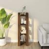 Day and Night - Day and Night Shelf/space Divider Honey Brown Wood 41x35x125 Cm