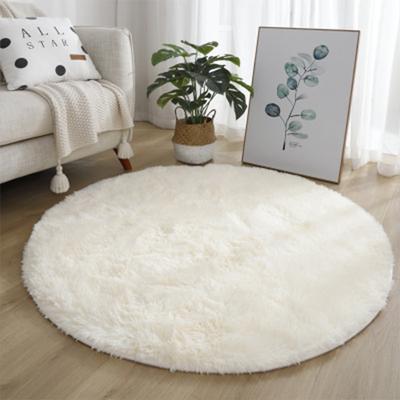 Super Soft Fluffy Round Rug Plush Carpet for Living Room Decor Cozy Bedroom Nursery Kids Room Home Floor Mat Decorative