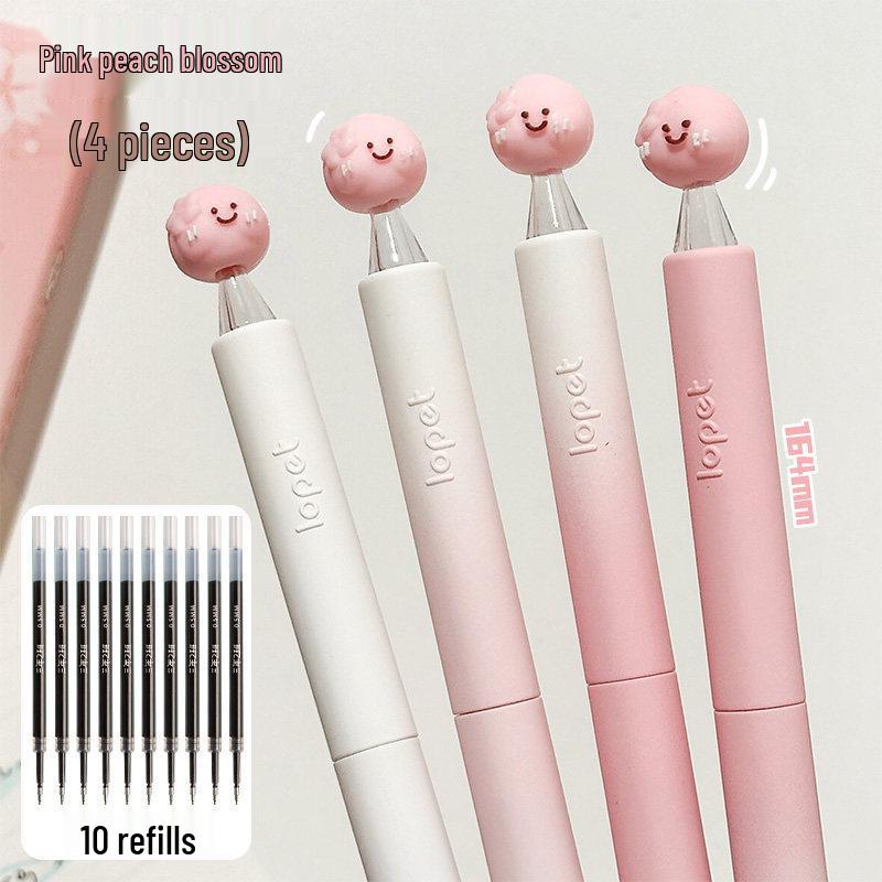 Cloud Twist Black Ink Quick-Dry Smooth Pen for Students