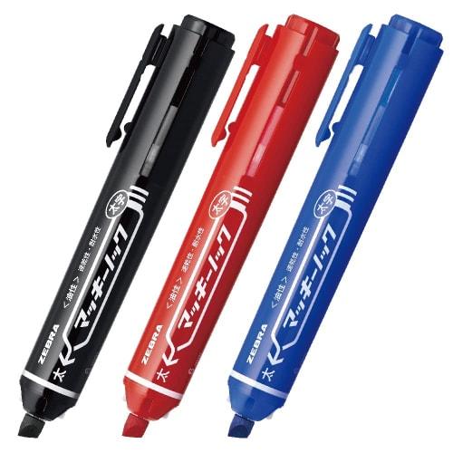 ZEBRA Oil-based Pen Mackinnock Bold Red 10 Pieces B-P-YYSB6-R