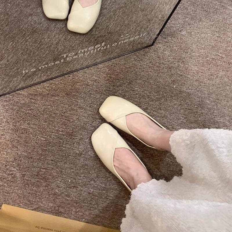 Shallow Mouth Grandma Shoes Women's 2025 Summer New Mary Jane Women's Shoes Flat-soled Single Shoes Laden Shoes Evening Breeze Gentle Shoes