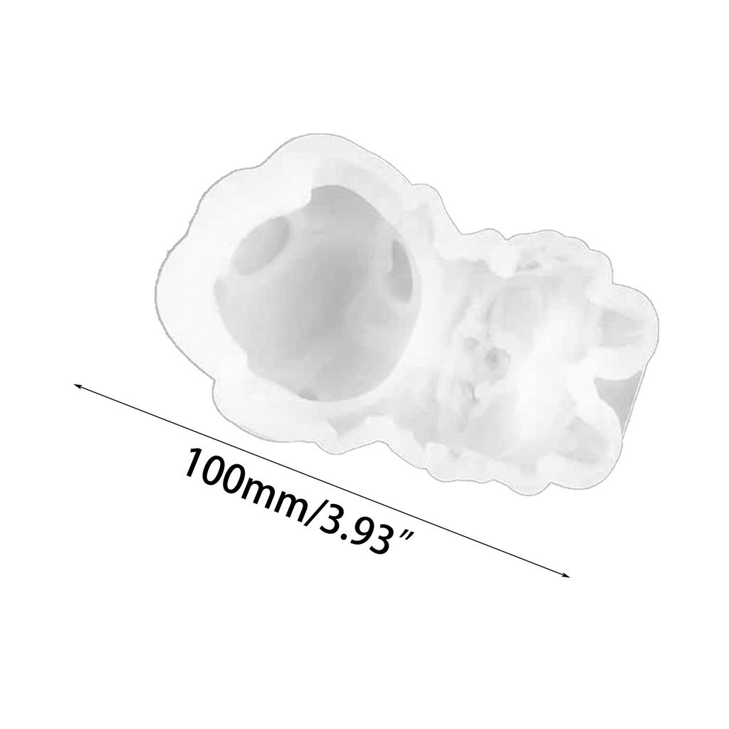 Piggy Resin Mold 3D Sleeping Pig Shape Candle Mould Soap Making Moulds Hand-making Accessories for Candle Soap Crafts