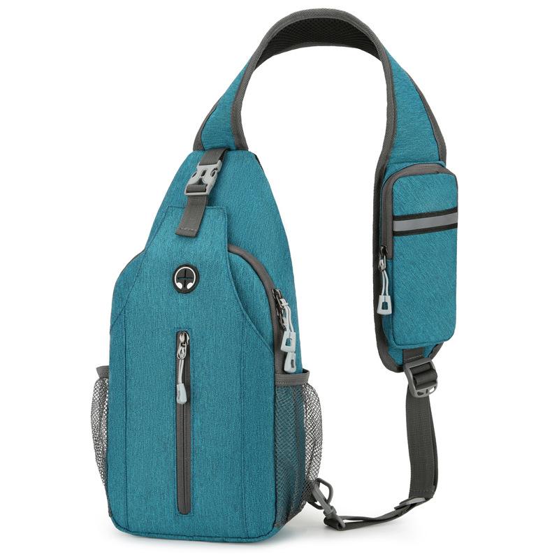 Borsa pettorale unisex Borsa portaoggetti semplice Borsa da viaggio leggera Borsa a tracolla piccola Borsa casual alla moda