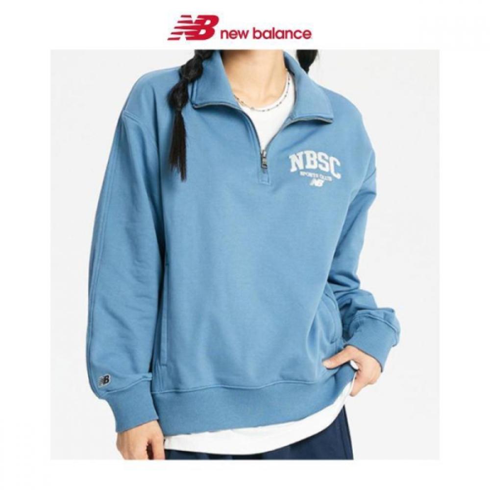 

New Balance Uni Nbsc Half Zip Up Sweatshirt Nbncd31823 50 Single color/95(M)