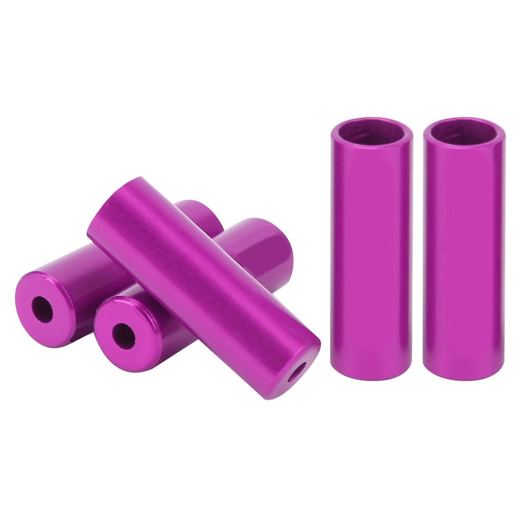 DUUTI 5pcs 4mm   Cable End   Aluminum Alloy Brake Shifter Cable Tips Crimps Ferrules