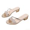 2025 Summer Plus Size Fashion  versatile Casual Sandals Woman Comfort Outdoor Beach Slippers Elegant Low Heels shoes for Women