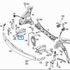 Front Bumper Bracket for Mercedes-Benz GLK300 W204 (2046201395/2046201295)