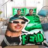 F-Feid Rapper Hot Bedding Set Duvet Cover Double Twin Full Queen King Adult Kids Bedclothes Quilt Cover