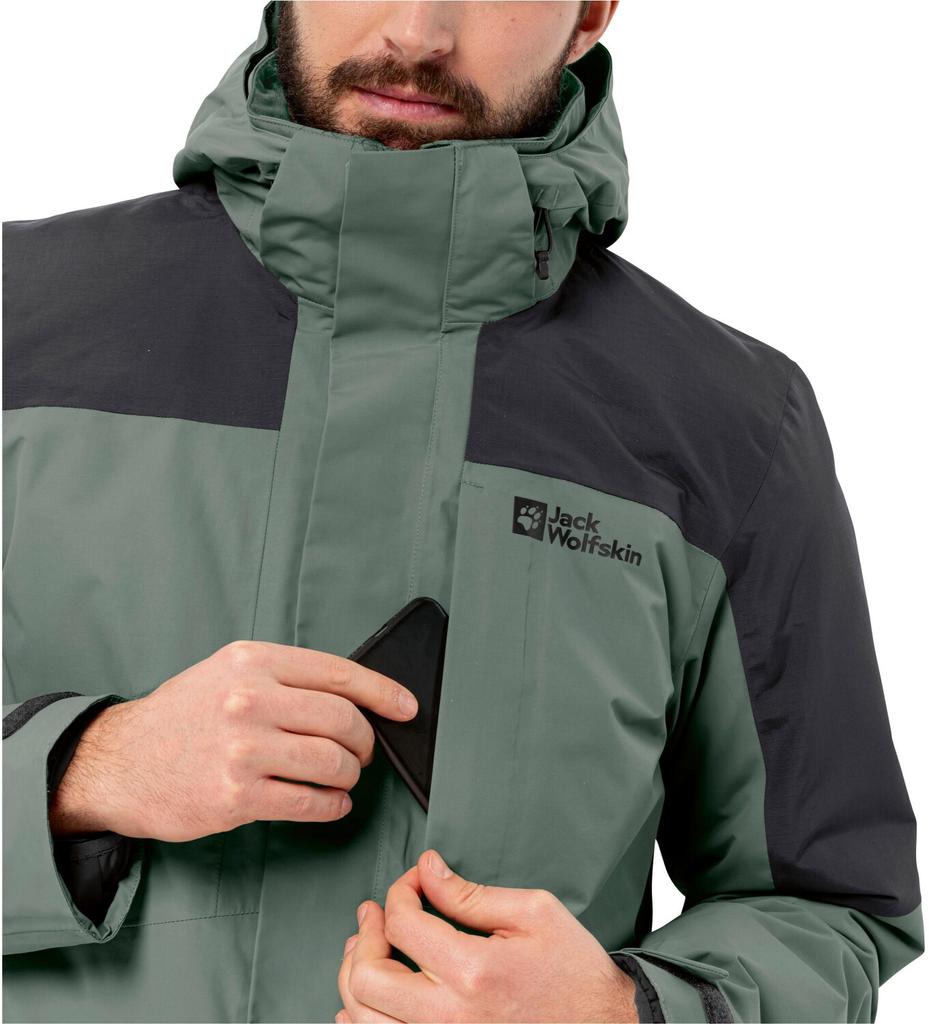Куртка Jack Wolfskin Romberg 3in1 Jkt M hedge green