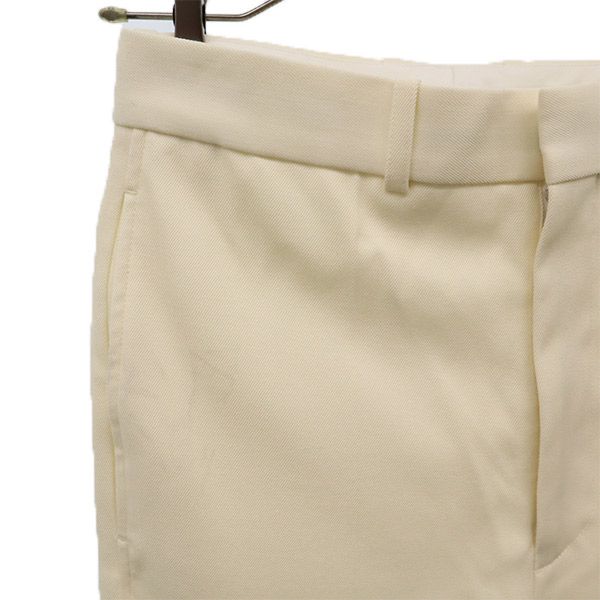 BLAMINK Made in Japan wool Slacks pants 34 white United arrows Women Used