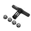 17mm Wheel Hex Nuts Sleeve 17mm Hex Nuts Installation Tool Wrench with 17mm Coupling Hub Nut Cap