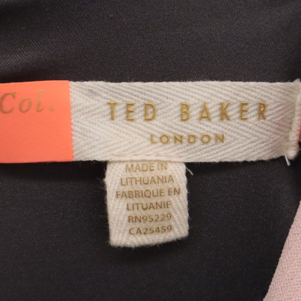 Ted Baker Ärmelloses Einteiliges 1 rosa Damen Gebraucht