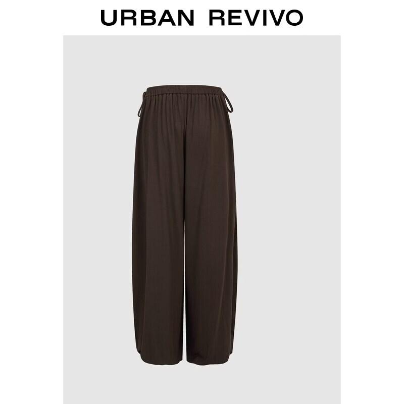 UR2026 Women's Casual Retro Double Tie Jogger Pants