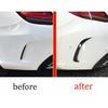 ABS Carbon Fiber Rear Bumper Lip Spoiler F Canards For Benz C-Class 2015-
