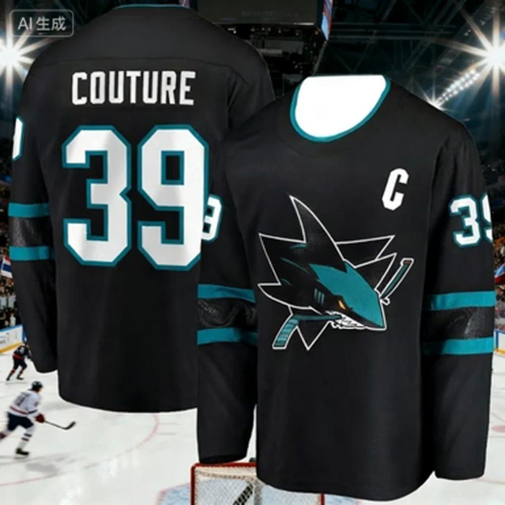Kids New Fan Version Fashionable Classic Color Long-Sleeved Shirt Adult and Children's Ice Hockey Retro Sports Jerseys