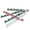 Car Sticker Model Y Logo Sticker for Tesla ModelY Creative Letter Stickers Tail Trunk 3D Zinc Alloy Emblem Badge Styling Car Mod
