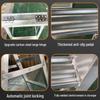 OIMG 3-Meter 8-Step Carbon Steel A-Frame Folding Ladder