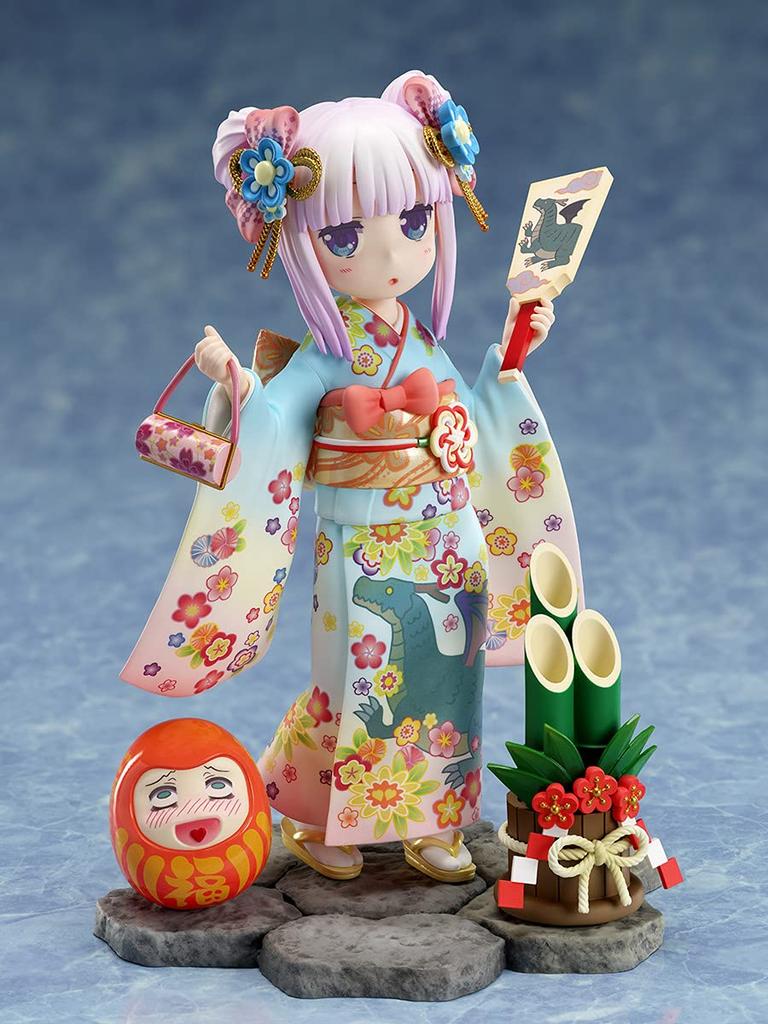 Furyu Miss Dragon Maid Kanna Sunny Dress Scale PVC Painted Complete Figure Resale Kobayashi's 1/7 AMU-FNX887