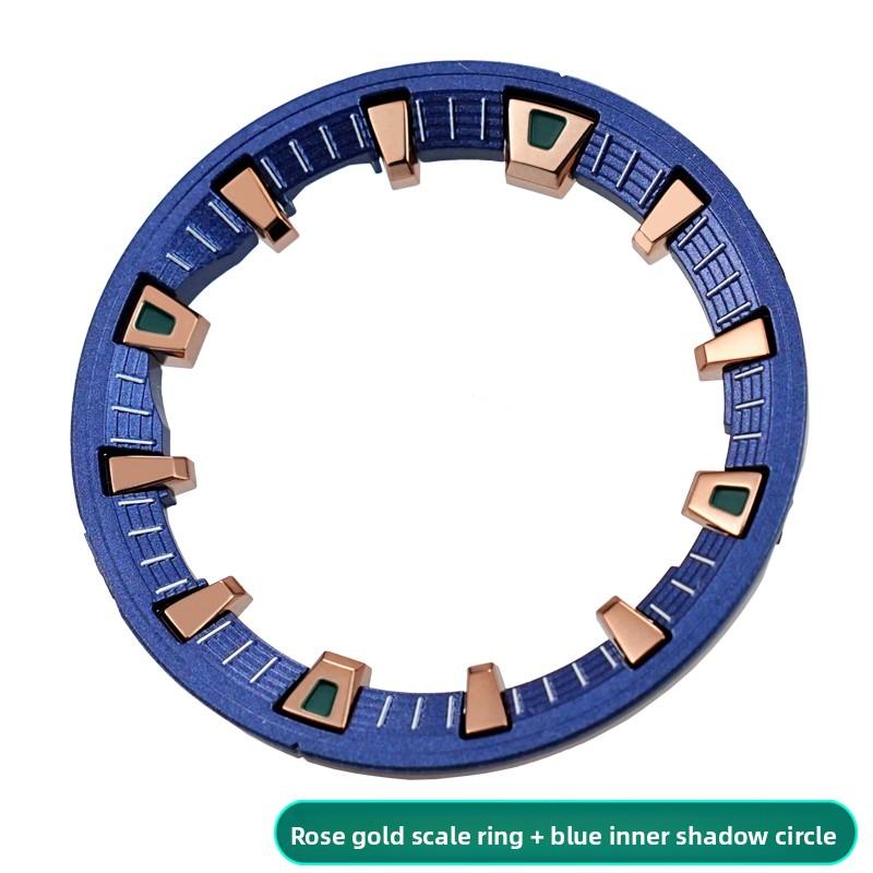 For Casio G-SHOCK GM-110B GM-110 GM-110B GM-110MF Modified Watch Scale Ring Inner shadow Ring accessories Black/Gold/Rose gold