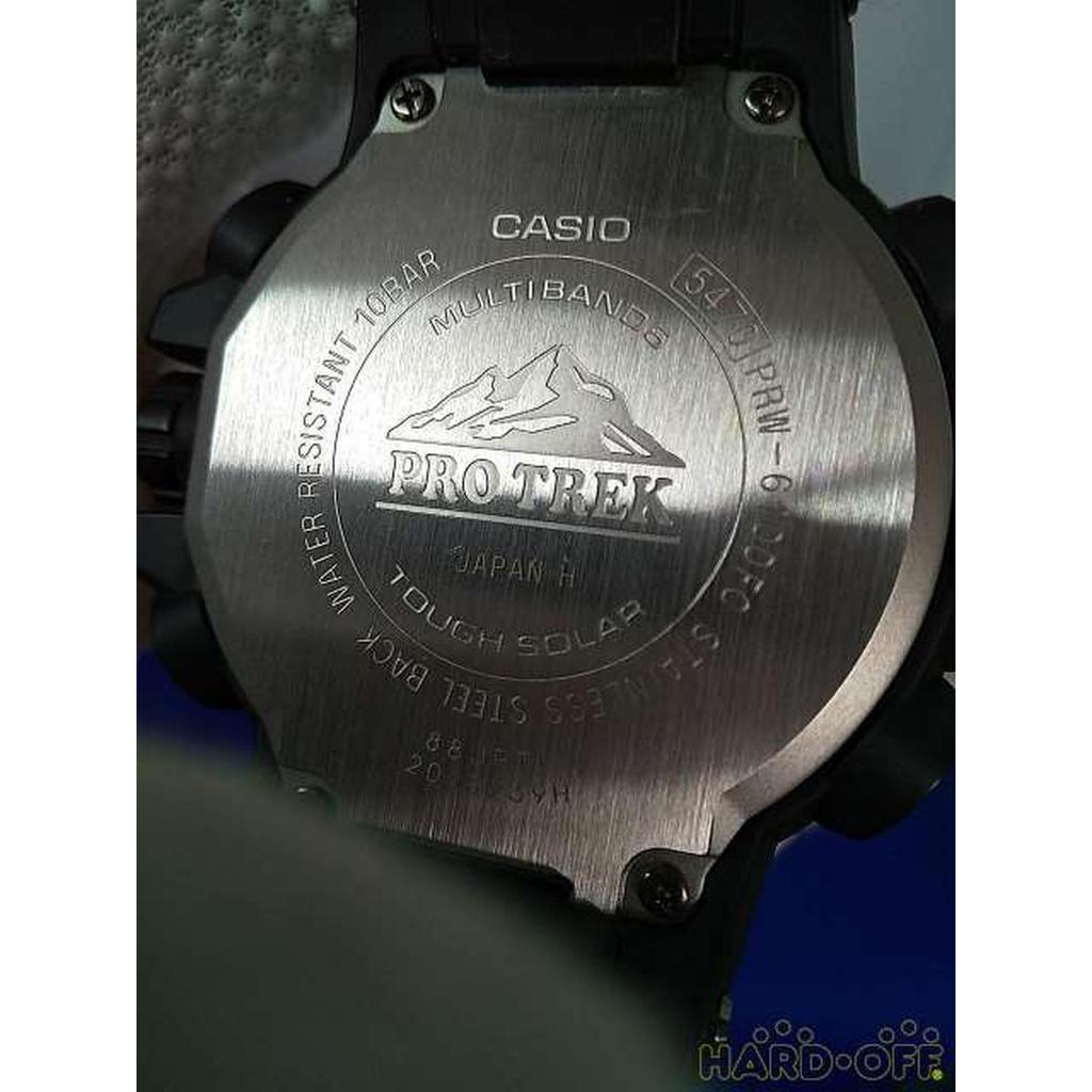 Used CASIO PRW-6100FC PRO TREK Solar Radio