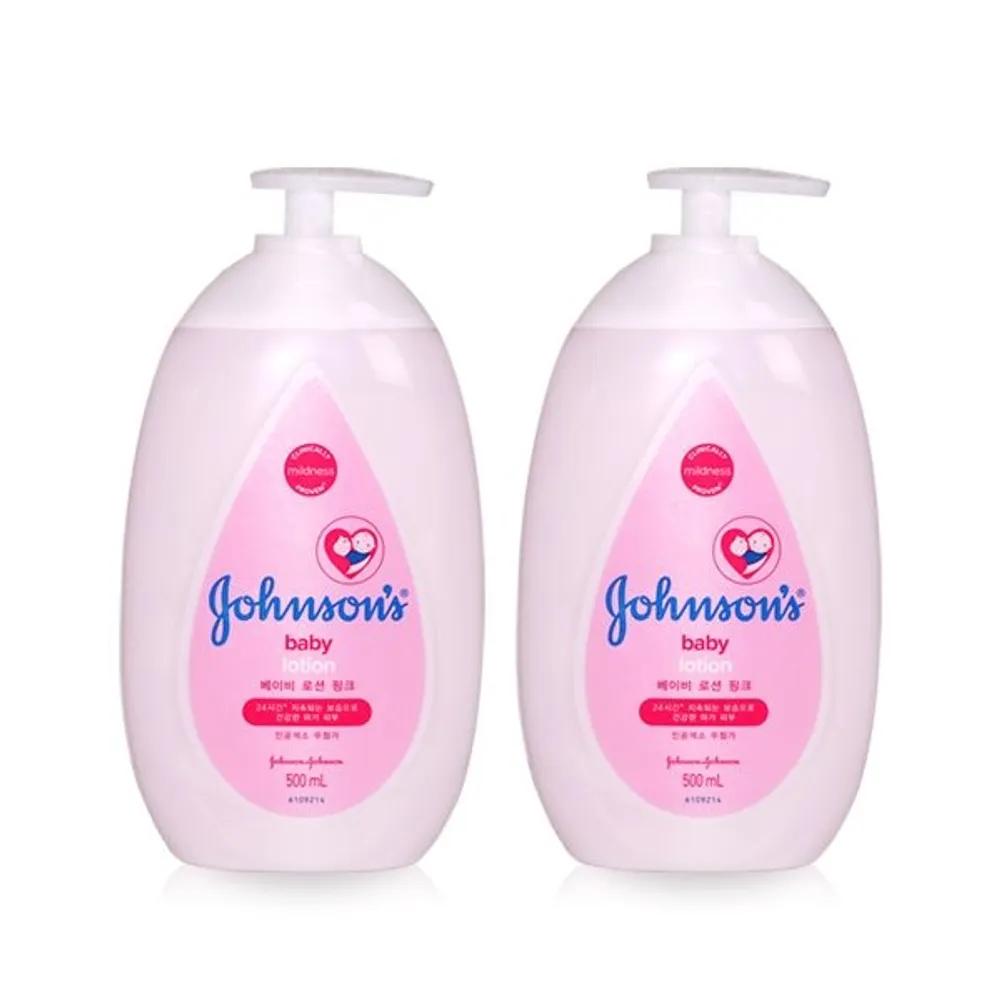 Johnson s Baby Pink Lotion 500ml x 2
