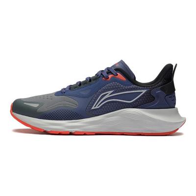 Li Ning Yufeng Cushioning Low Top Running Shoes Men's Blue ARSS013-2