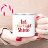 Christian Faith Enamel Coffee Tea Mugs Religious Quotes Trendy Christian Gift for Believer Camping Mug Religious Faith Gifts
