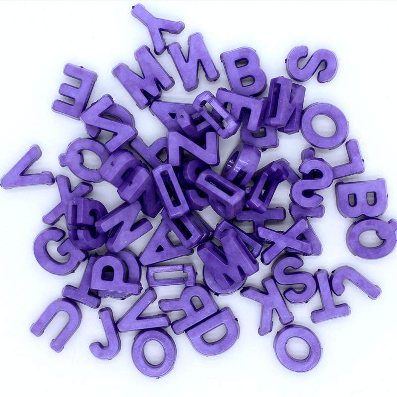 Colorful Acrylic Letter Beads for DIY Bracelets - Early Education Jewelry Accessories