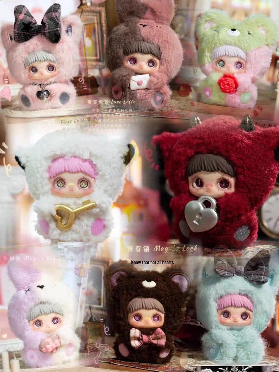 

MayMei Нескінченна Любов Плюшева Сліпа Коробка Серія – Модний Підвіска Гра Authentic Product, No Unconditional Returns