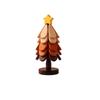 Wood Trivet Coasters Set Christmas Tree Shape Thermal Insulation Mats Kitchen Dining Table Pad Decoration Accessory