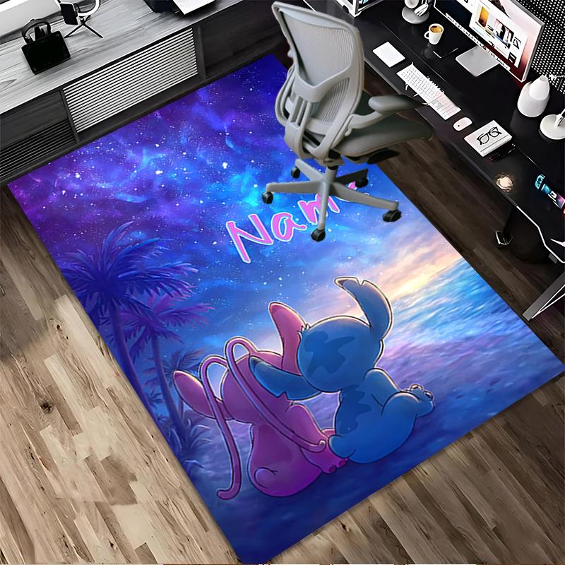 Personalized Name Island Adventure Living Room Non-Slip Area Rug Soft Carpet for Bedroom Playroom Sofa Office Home Decor Doormat