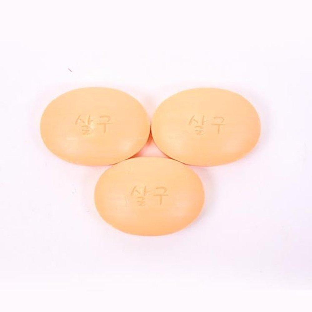 

Apricot Soap 3pcs Beauty Soap Economical Soap Facial Soap Face Wash