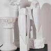 Bonne statue hibou minimaliste sculpture animal figurines décoratives décoration de maison pour étagère bureau maison armoire décoration