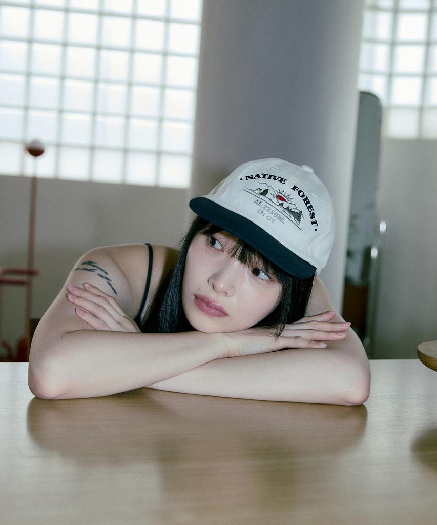 EN OR Native Forest Enor Ball Cap - Contrast Ivory