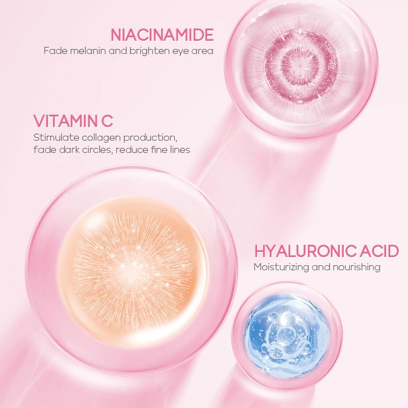 LAIKOU Japan Sakura Eye Serum Remove Wrinkles Anti-aging Rejuvenating 15ml