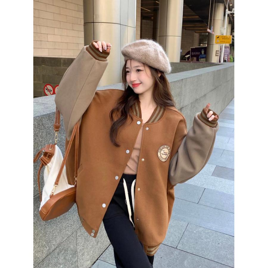 Oversized Loose Casual Cardigan Sweatshirt Fall/Spring Jacket for Women