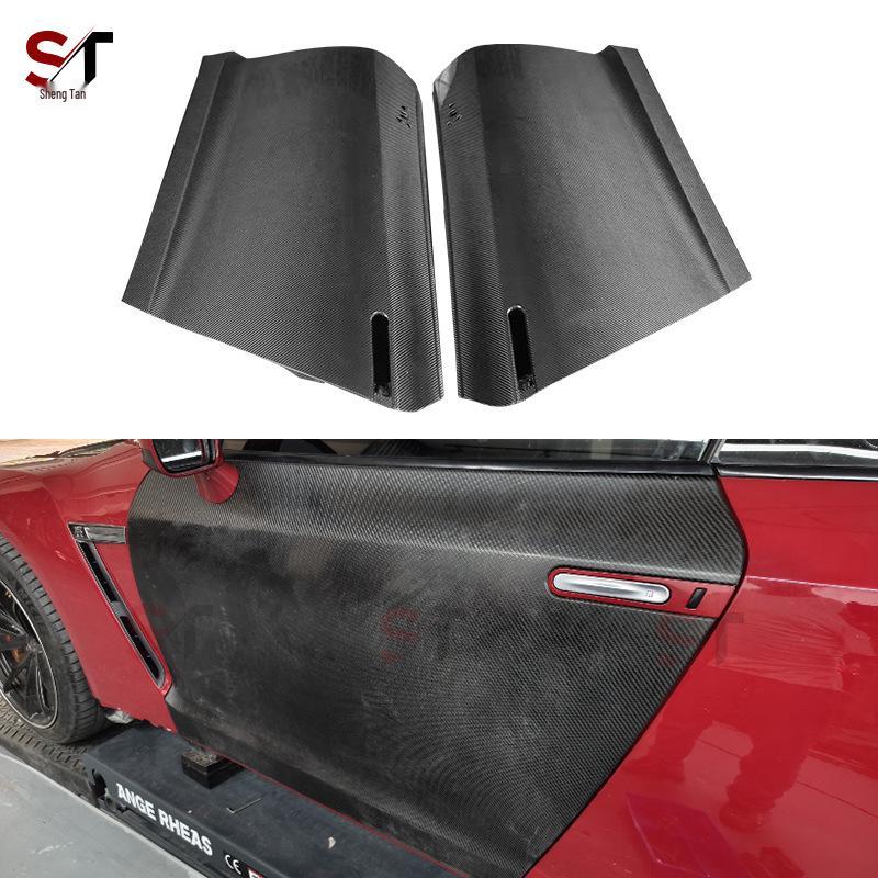 

Nissan GTR35 Original Style Carbon Fiber Side Skirts and Door Panels Body Kit
