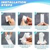 Adhesive Electric Toothbrush Holder Wall Mounted Brush Head Hanger Bathroom Organizer For Oral B iOSaving Space and Keep Drying