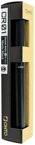 Rollerball Auto Matte Water-based Pen, CR01, Black, CR01-05-MBK