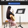 Bluetooth Wireless Sheet Music Pedal for Guitar, Piano, Mobile, iPad - Automatic Page Turner